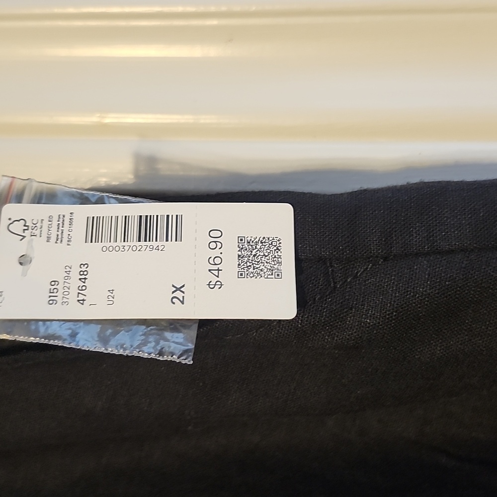 Plus linen skort - Picture 7 of 10